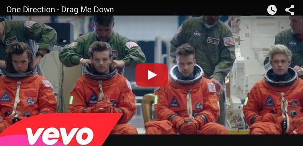 One Direction’s new video will take you to space